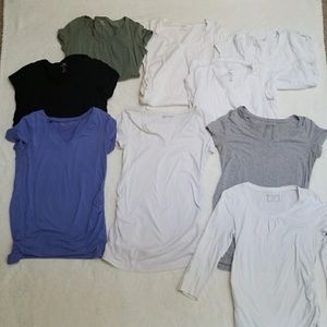 🔥9 Maternity T-shirt bundle size Medium